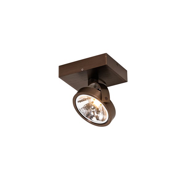Design-Spot dunkelbronze dreh- und schwenkbar - Go