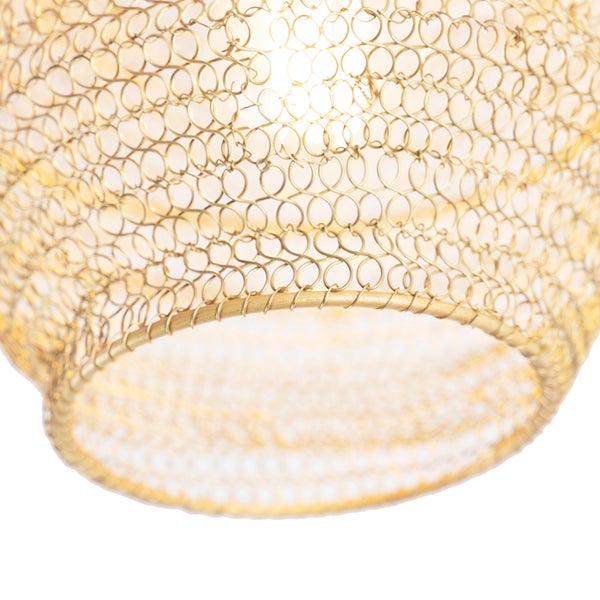 Orientalische Deckenlampe Gold - Nidum Bene