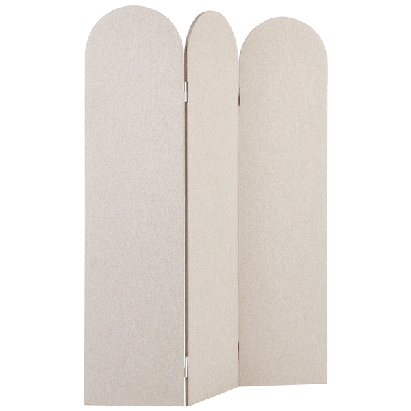 Akustik Raumteiler 3-teilig SLIMMY Beige 120 cm 160 cm