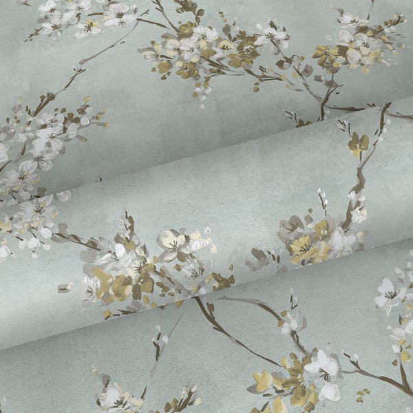 Sanders und Sanders Tapete Blumen Graugrün - 53 cm x 10 m - 640386