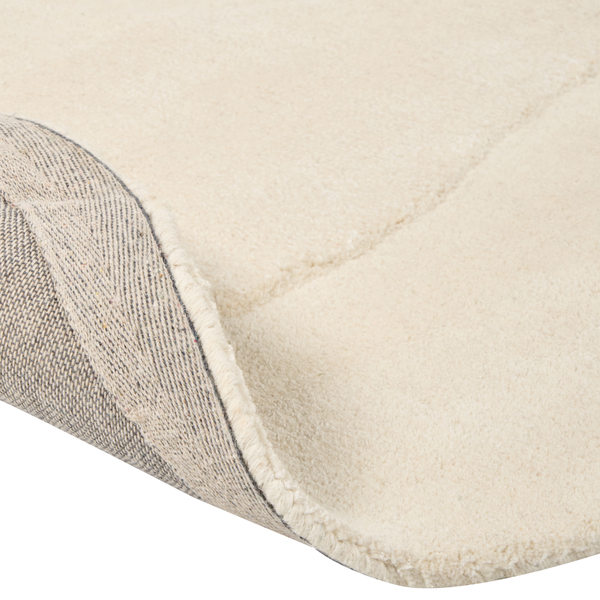 Teppich GORANO Hellbeige 160 x 160 cm Viskose