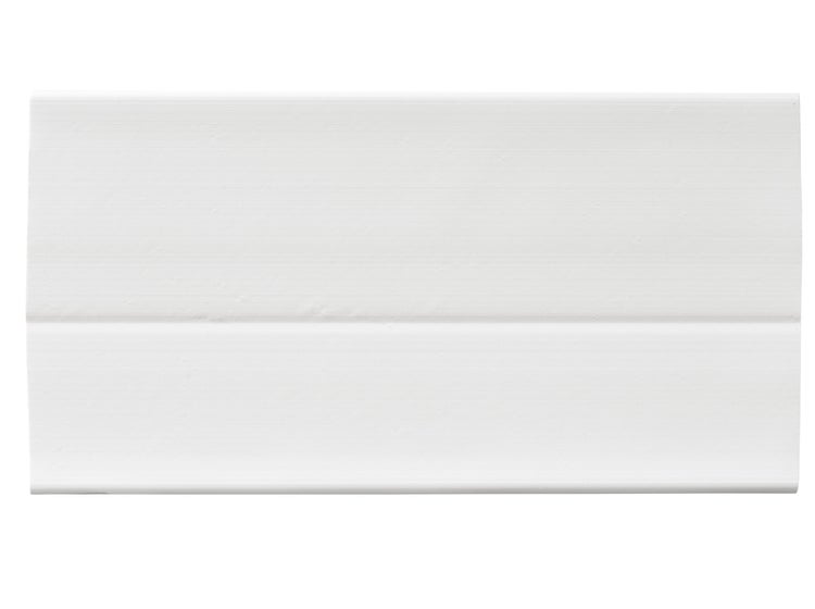 Sockelleiste mit den Maßen 32 mm x 23 mm für einen Spalt von 5 bis 25 mm