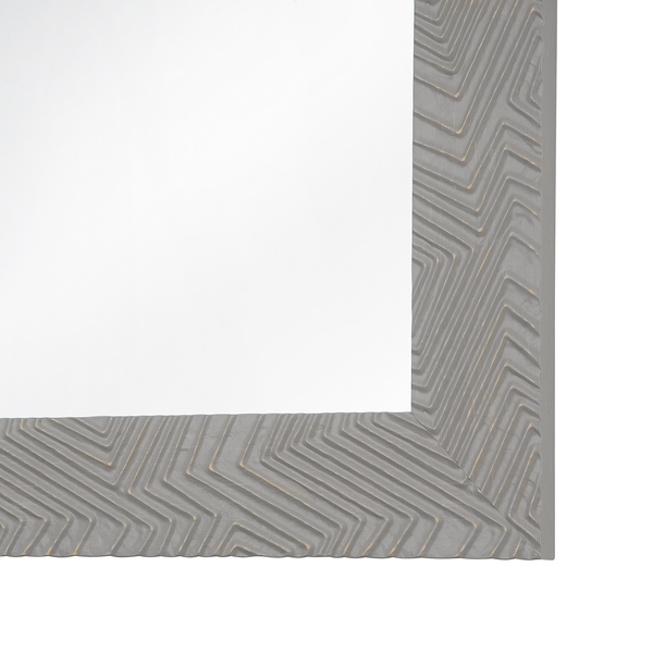 Wandspiegel NEVEZ 60 cm 91 cm Grau