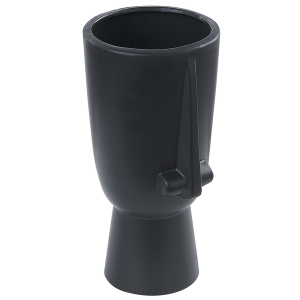 Blumenvase ARTEMIS Keramik 22 cm Schwarz