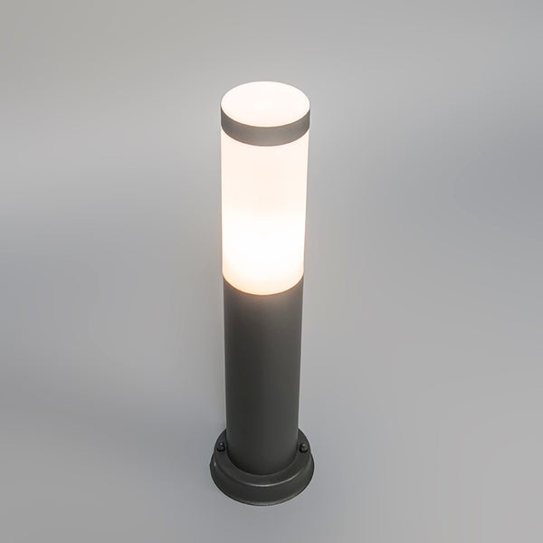 Außenleuchte anthrazit 45 cm IP44 - Rox mit Erdspieß und Kabelmuffe