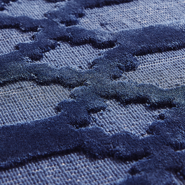 Teppich CIZRE Marineblau 160 x 230 cm Viskose