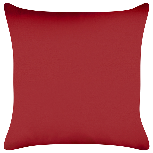 Dekokissen 2er Set GUMDROP Samtstoff 45 x 45 cm Rot Weihnachtsmotiv
