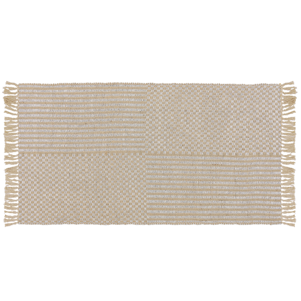 Teppich ADABAG Beige 80 x 150 cm Jute