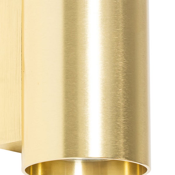 Moderne Wandleuchte Gold rund - Sandy