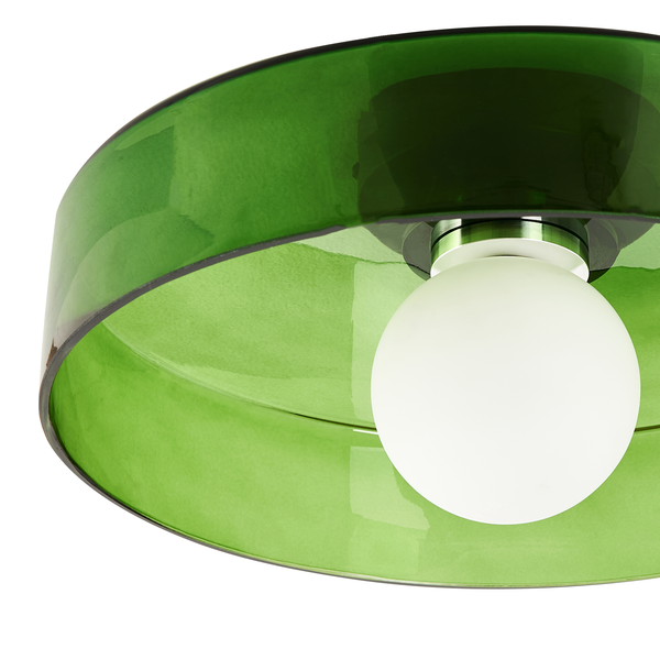 Deckenlampe LUGUSE Glas Grün