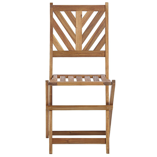 Bistro Set klappbar TERNI Akazienholz Braun