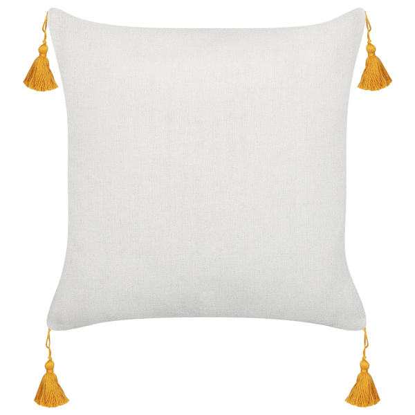 Dekokissen 2er Set ABUTILON 45 x 45 cm Beige Blumenmuster