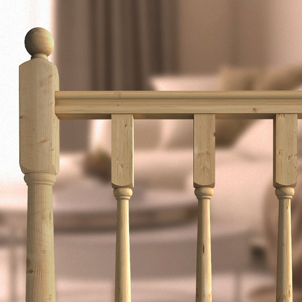 ROYAL – Geländerpfosten-Set für 1.93m Holzgeländer