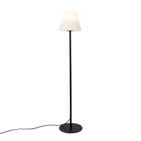 Smarte Outdoor-Stehleuchte schwarz inkl. Wifi A60 - Virginia