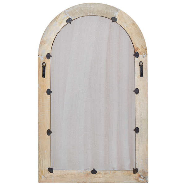 Wandspiegel CHANDON 65 cm 107 cm Holz Weiß