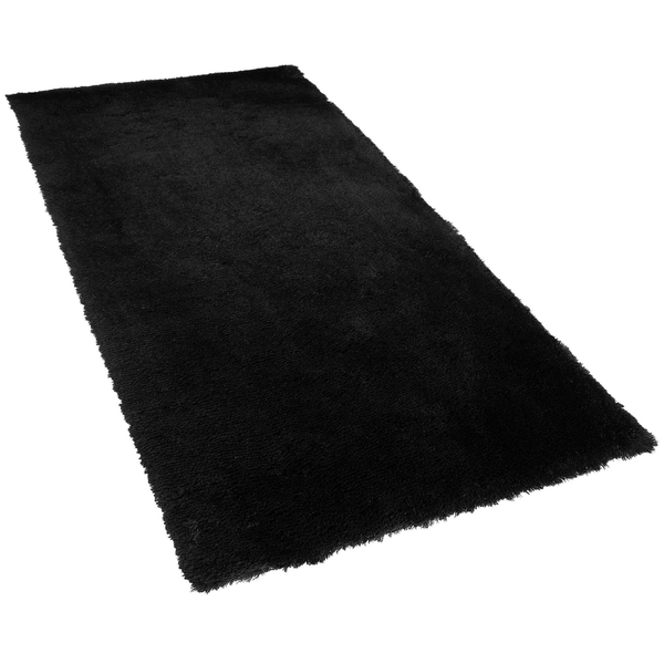Zottelteppich EVREN Schwarz 80 x 150 cm