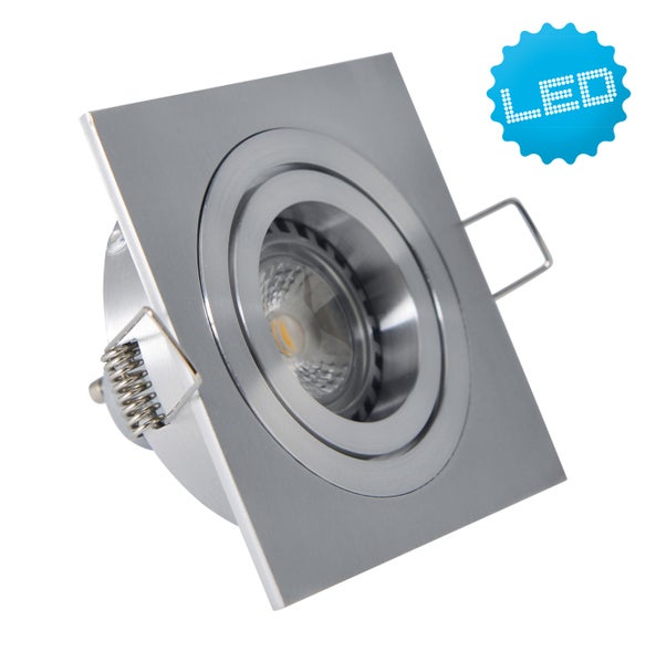 Quadratische LED-Einbauleuchte