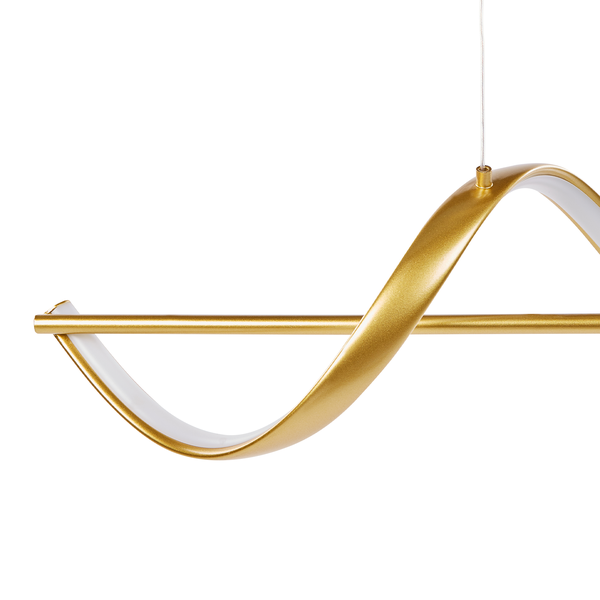 LED Hängeleuchte KHUTTI Metall Gold