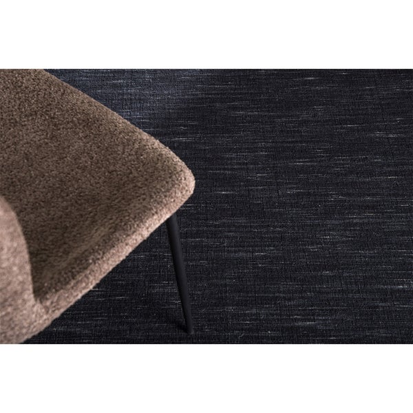 Elton Teppich 350x252cm schwarz. 252 X 350 X 1 cm