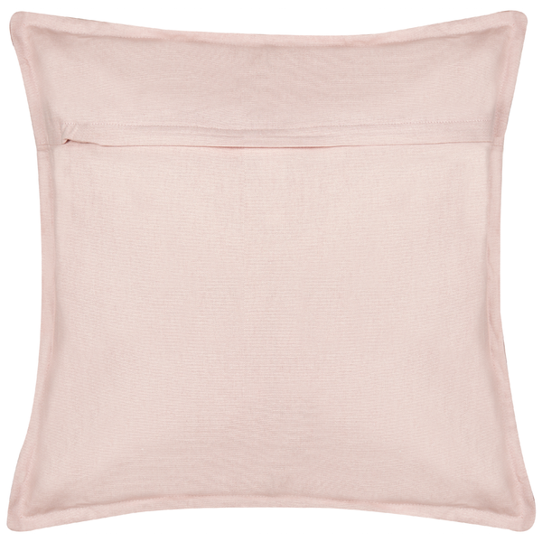 Dekokissen MURRAYA Samtstoff 45 x 45 cm Rosa Weihnachtsmotiv