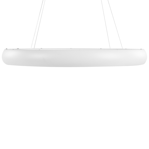 Hängeleuchte LED Metall weiß Ringform BAGO