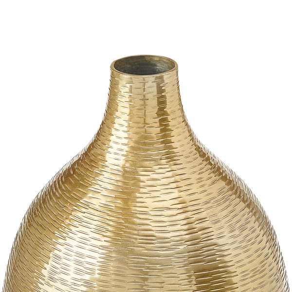 Blumenvase MOHENJO Metall 32/35 cm Gold