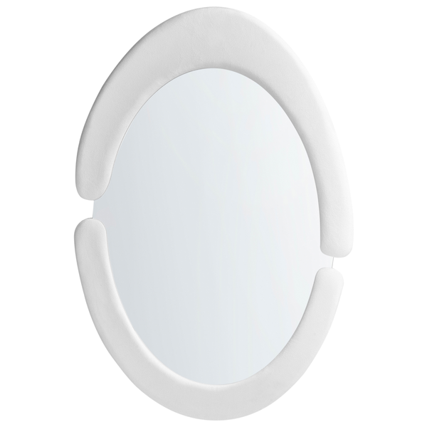 Ovaler Spiegel mit Rahmen