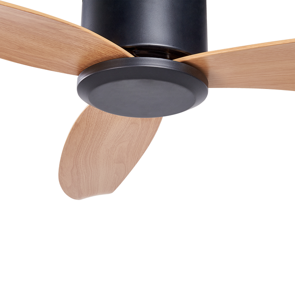 Deckenventilator MALAD mit Fernbedienung Schwarz