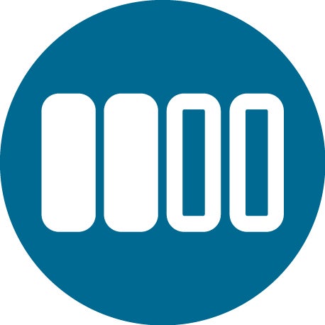Symbol für vierstufige Helligkeitseinstellung
