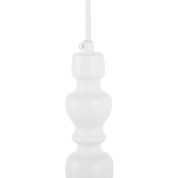 Hängeleuchte weiß Glockenform DRIVA