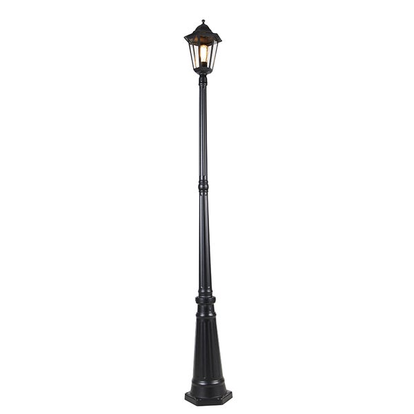 Smarte Außenlaterne schwarz 200 cm IP44 inkl. Wifi ST64 - Havanna