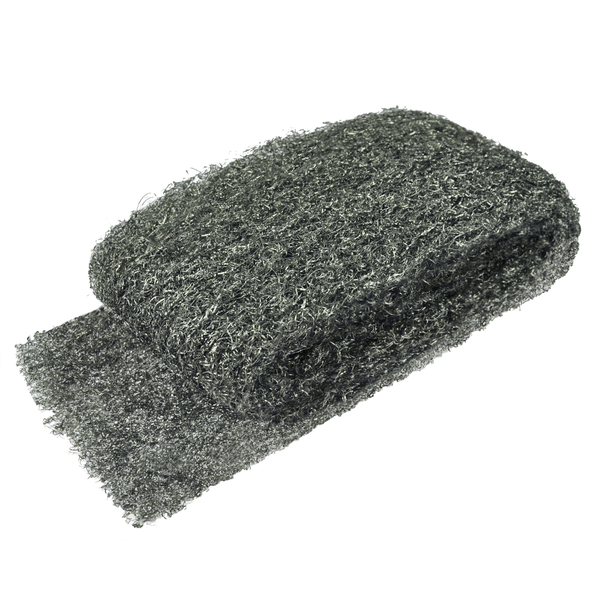 Feine Stahlwolle zum Reinigen und Polieren von Metalloberflächen.