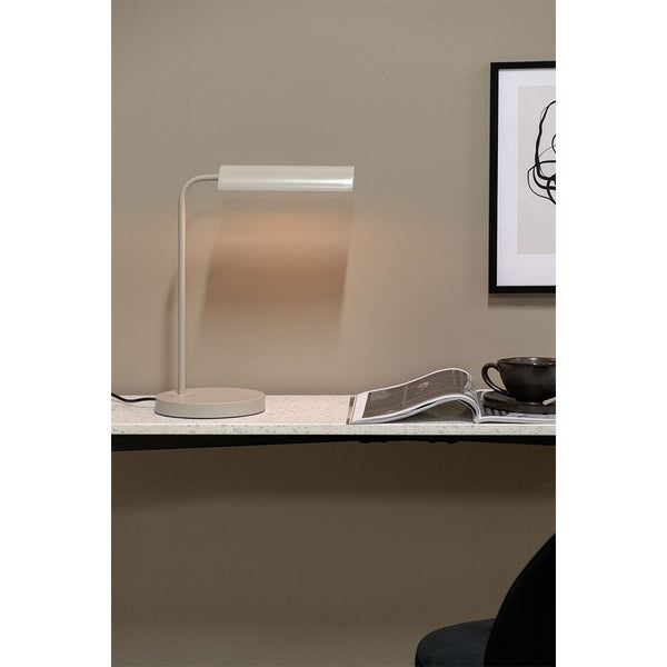 Harmonica Beleuchtung Tischlampe 34x18x43cm Beige. 18 X 34 X 43 cm