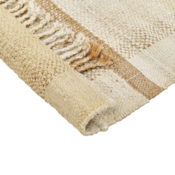 Teppich YELMEZ Beige 80 x 150 cm Jute
