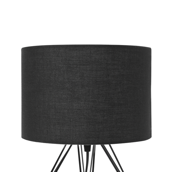 Tischlampe MARONI Metall Schwarz