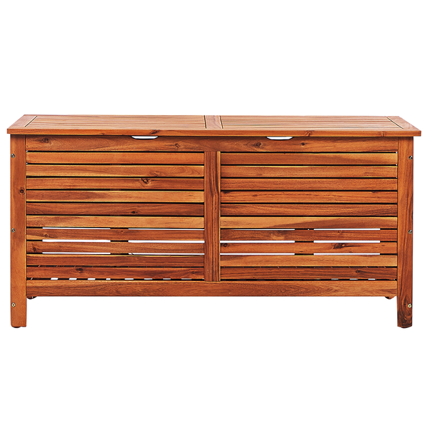 Aufbewahrungsbox RIVIERA Akazienholz 130 cm 48 cm Braun