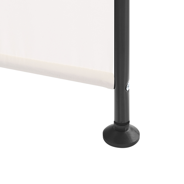 Raumteiler 5-teilig NARNI Weiß 267 cm 170 cm
