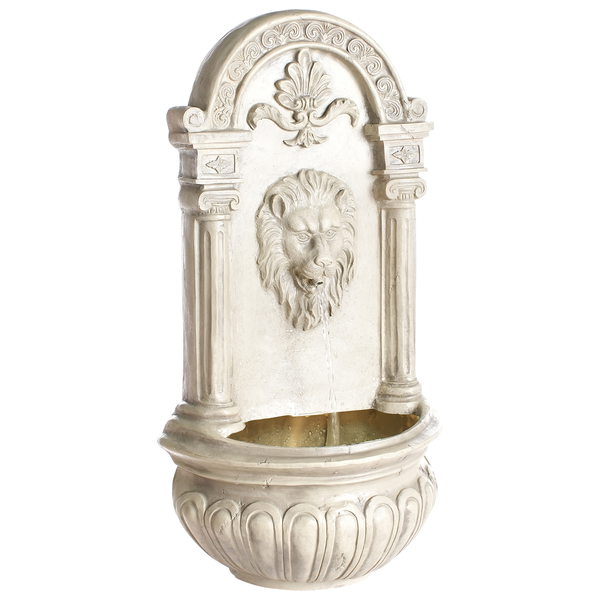 Gartenbrunnen LED MARMORE Hellbeige