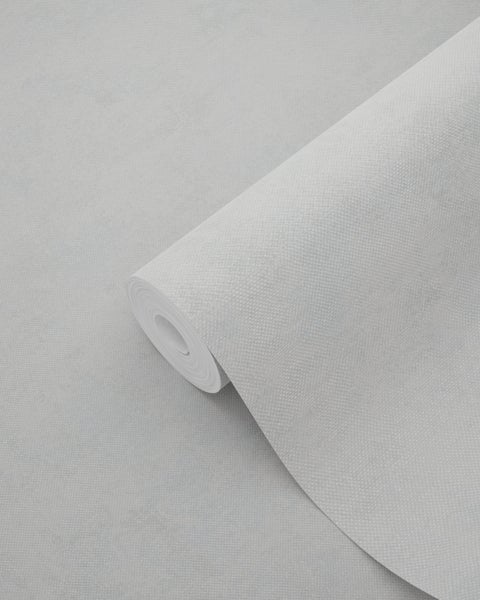 ESTAhome Tapete mit malerischem Effekt Weiß - 53 cm x 10.05 m - 148311