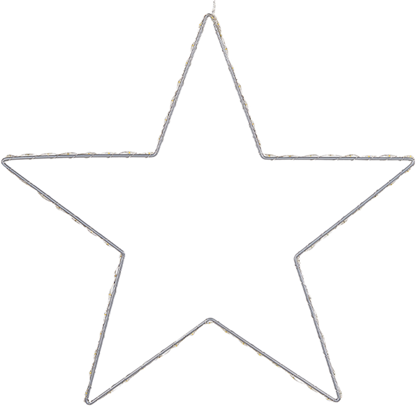 Dekorativer Stern mit Beleuchtung für den Innenbereich