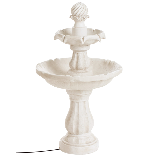 Mehrstufiger Gartenbrunnen mit Wasserspiel