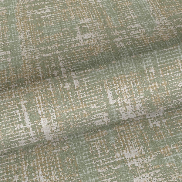 Sanders und Sanders Tapete Leinen-Optik Graugrün - 53 cm x 10 m - 640262