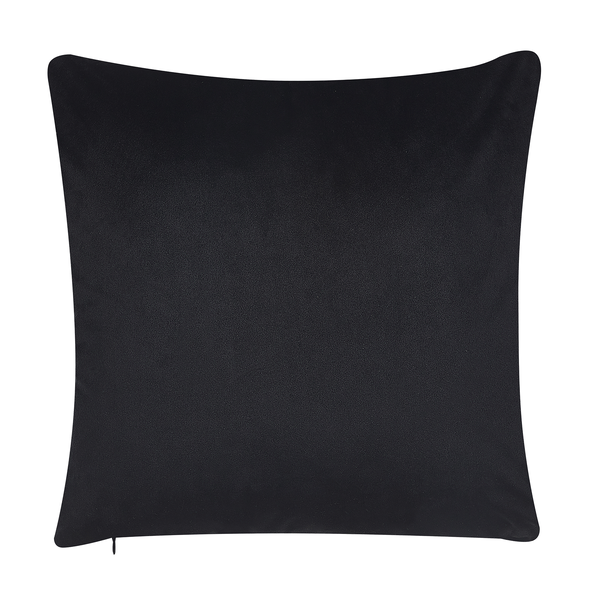Dekokissen 2er Set URSINIA Samtstoff 45 x 45 cm Gold Orientalisches Muster