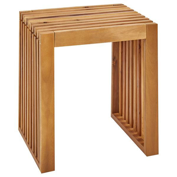 Gartenhocker 3er Set BELLANO Akazienholz Braun