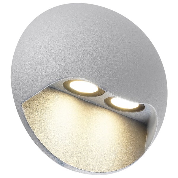 Runde LED-Wandleuchte zur Orientierung