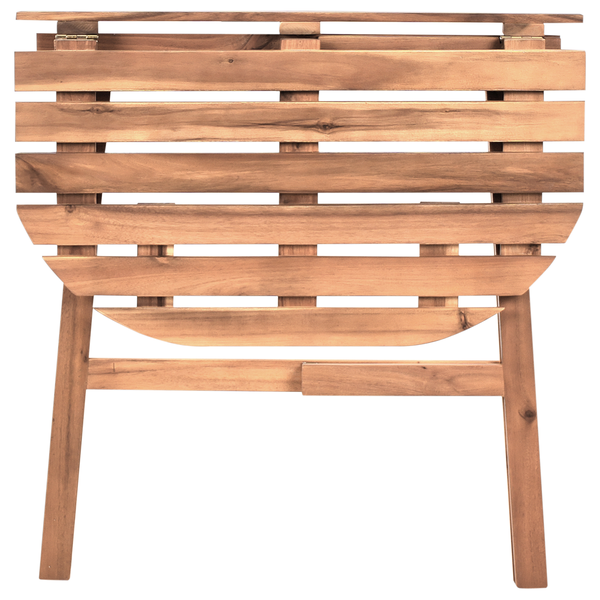 Outdoor Bistrotisch OSIGO 44 cm 70 cm Akazienholz Braun