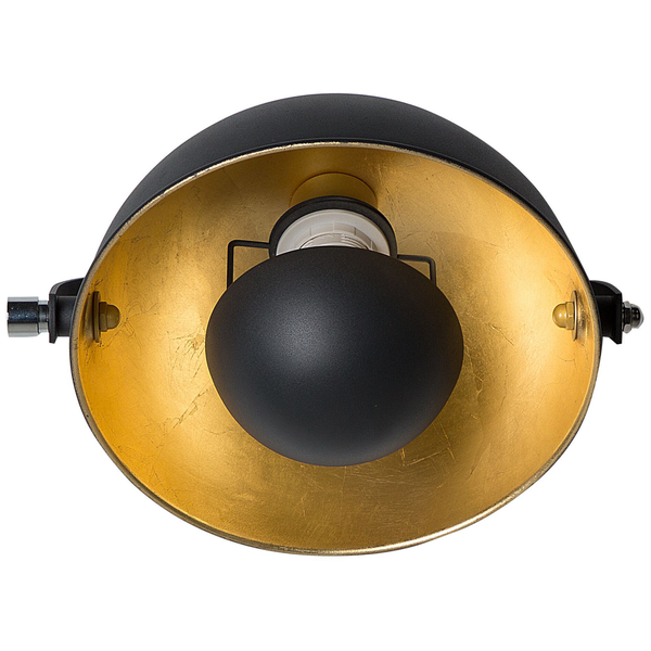 Wandlampe THAMES Metall Schwarz