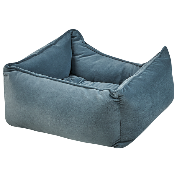 Tierbett IZMIR Samtstoff Blau