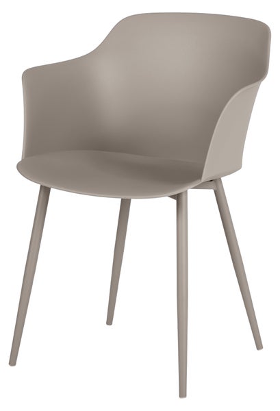 Camilla Gartenstuhl grau. 2er Set