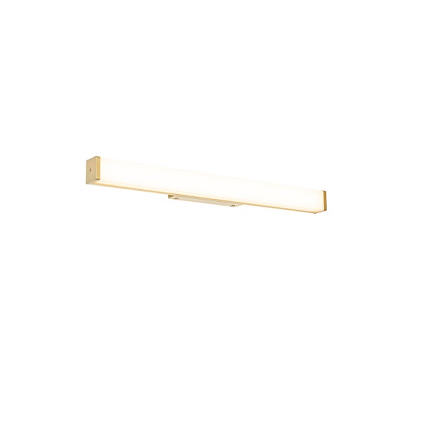 Badezimmer Wandleuchte Messing 62 cm inkl. LED IP44 - Cascada